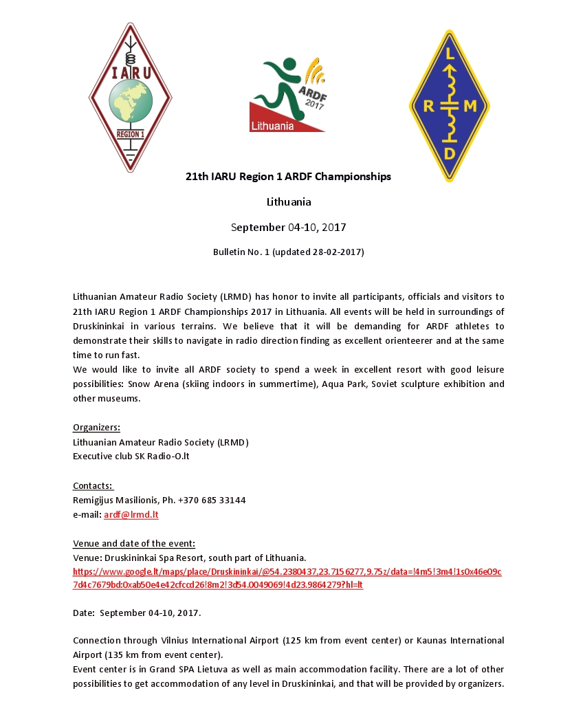 bulletin 1 ardf2017 1