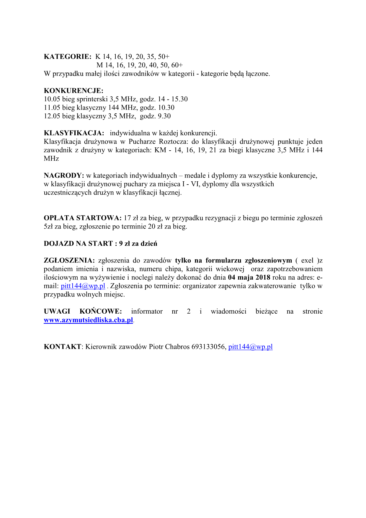regulamin memoriał 19.1 skrócony2